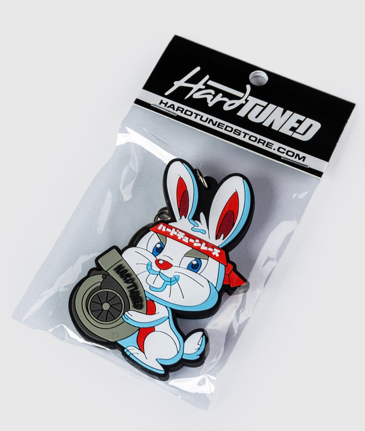 Turbo Bunny Rubber Key Ring - Hardtuned