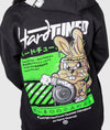 Women&#39;s Black Bunny Hoodie - Hardtuned